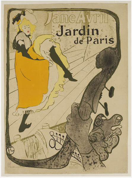 Jane Avril au Jardin de Paris - Photo: V&A